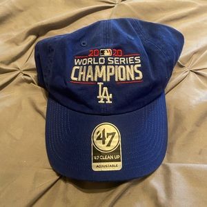 2020 World series winner Dodgers hat.